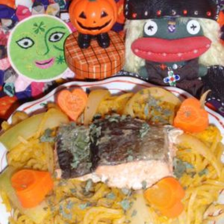 ハロウィーンのお化けも喜ぶ！ビピン麺